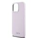 6. DKNY Liquid Silicone Small Metal Logo MagSafe Case for iPhone 15 Pro Max - Pink