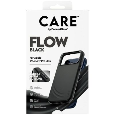 5. CARE by PanzerGlass Feature FLOW MagSafe Case for iPhone 17 Pro Max - Black
