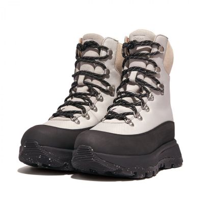 3. FitFlop Neo-D-Hyker E01 Waterproof Fabric/Suede Walking Boots W GP6-231