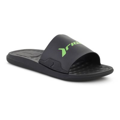 RIDER STEP SLIDE AD BLACK/GREEN 12265-AT243
