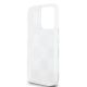 7. DKNY Liquid Glitter Multilogo case for iPhone 15 Pro - white