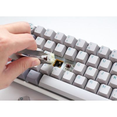 10. Ducky One 3 SF Gaming Keyboard USB QWERTY English Gray