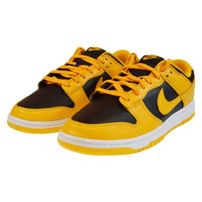 3. Men's Nike Dunk Low Championship Goldenrod Athletic Shoes - DD1391-004