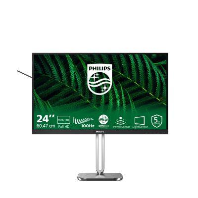 9. Philips 5000 series 24B2G5200/00 computer monitor 60.5 cm (23.8") 1920 x 1080 px Full HD LCD Anthracite