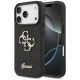 Guess Fixed Glitter Big 4G case for iPhone 17 Pro - black