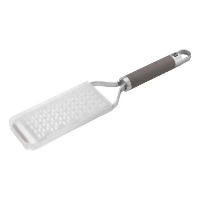 4. ZWILLING 1028026 Manual Grater/Spiralizer Flat Grater Gray