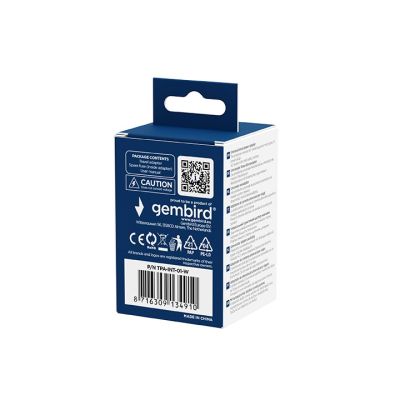 10. GEMBIRD UNIVERSAL TRAVEL ADAPTER WHITE