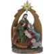 CHRISTMAS NATIVITY STATION HOLY FAMILY 13CM CLASSIC