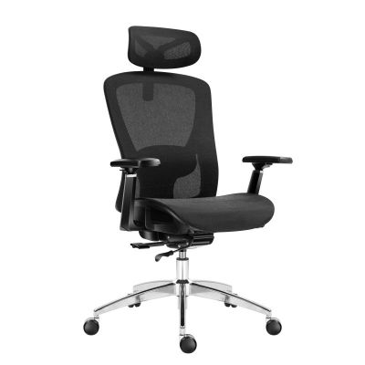 5. Expert 5.3 Black Mesh Swivel Chair