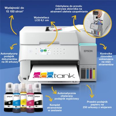 9. Epson EcoTank L6376
