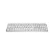 4. Logitech MX Keys S 920-011566 RF Wireless + Bluetooth QWERTZ Keyboard German Aluminum, White