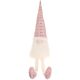 16. SHINY SANTA DECORATIVE gnome 38+20CM PINK