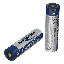 Ansmann 1307-0003 Home Use Battery Rechargeable 18650 Lithium-Ion (Li-Ion) Battery