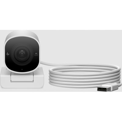 6. HP 960 4K Streaming Webcam USB Silver 695J6AA