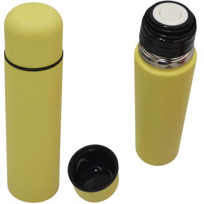 17. EXCELLENT HOUSEWARE 500ML TRAVEL THERMOS YELLOW