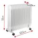 4. ADLER AD 7819 oil radiator