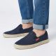 4. Men's slip-on espadrilles, navy blue, Bugatti TT153055