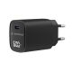 GEMBIRD 1-PORT FAST POWER CHARGER (PD) USB TYPE-C, 60W, LCD, BLACK