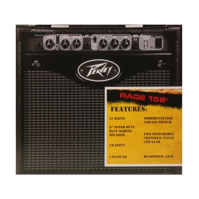6. Peavey RAGE 158 - 15W Guitar Amplifier