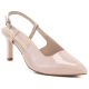 Sergio Leone SK157 Pink Patent Leather Slingback Pumps