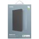 6. Uniq Belmont Passport Case with Apple Find My RFID Blocking Gray Blue