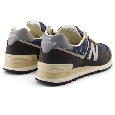 4. New Balance U574 black Lifestyle unisex sneakers (U574SGG)