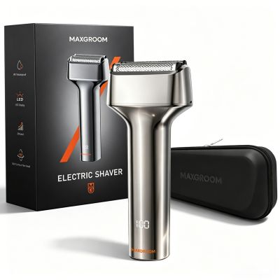 MAXGROOM WF-2037D foil electric shaver IPX7 - silver