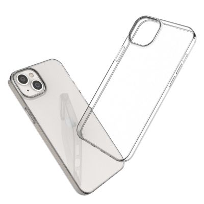 6. Gel case cover for Ultra Clear 0.5mm iPhone 14 Max transparent