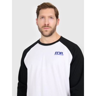 4. Men's oversize longsleeve 4F 4FRAW25TLONM633-10S