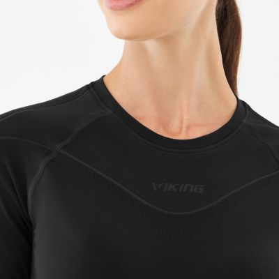 6. Viking Gaja Lady Set women's thermal underwear black 500-27-5512-0900