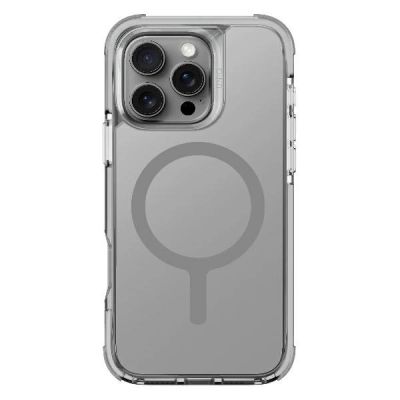 2. Uniq Combat Magclick Charging Case for iPhone 16 Pro Max - Gray