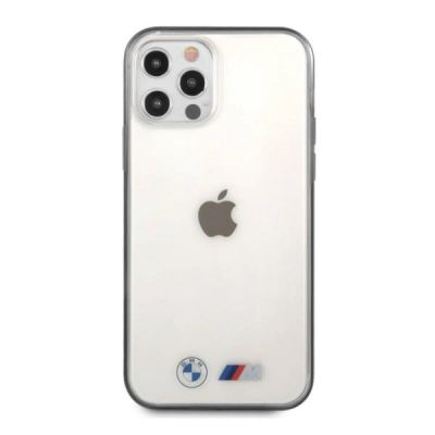 3. BMW Sandblast Case for iPhone 12 Pro Max - Transparent