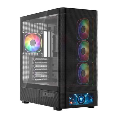MODECOM VOLCANO AQ 500 ARGB MIDI BLACK CASE