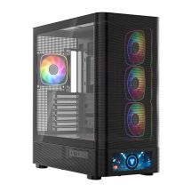 MODECOM VOLCANO AQ 500 ARGB MIDI BLACK CASE