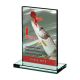 11. "Glass Trophy with Color Print LuxorJet Glass Trophy with Color Print LuxorJet Trof"