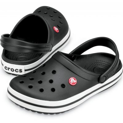 6. Crocs Crocband flip-flops, black 11016