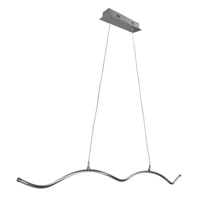 6. Activejet AJE-SARA LED ceiling lamp, silver, neutral white light, 1690 lm.