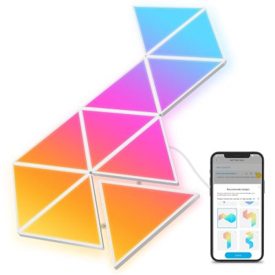 4. Govee H6067 Glide Tri-angle; LED panels; RGBIC