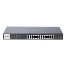 Hikvision DS-3T1528HP-SI-24P4F Network Switch Managed Gigabit Ethernet (10/100/1000) Supports PoE Black