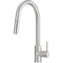 Kitchen tap with pull-out spout