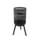 12. Bonfeu garden fire pit Bonves 45 basket black 4502