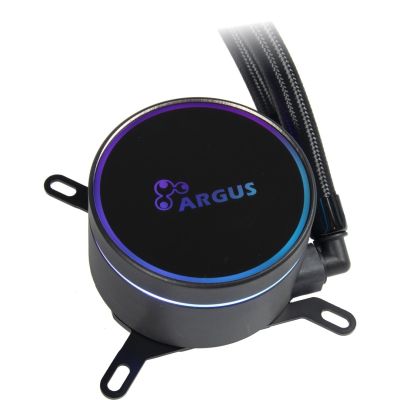 4. Inter-Tech ARGUS Iceman LC-120 RGB AIO Liquid Cooler