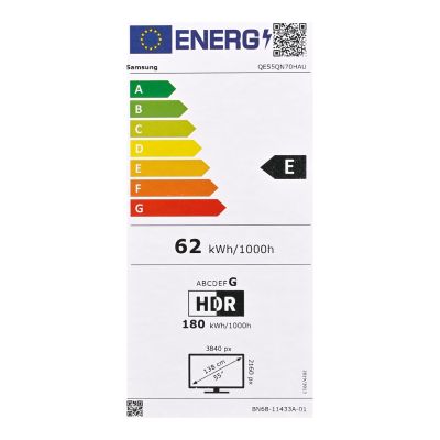 28. Samsung QE55QN70H Neo QLED 55" 4K Ultra HD Tizen Dolby Atmos DVB-T2 Black TV (Model 2026)