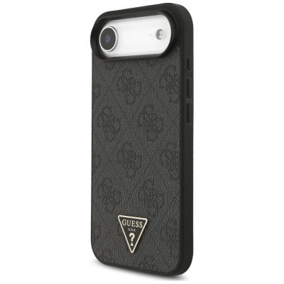3. Guess 4G Strap Triangle Logo MagSafe Case for iPhone 17 Air - Black