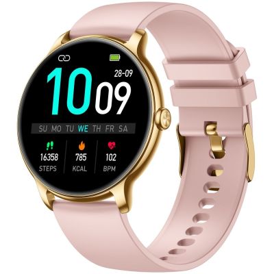 5. Smartwatch Gravity Gold Strap + Bracelet GT31-1