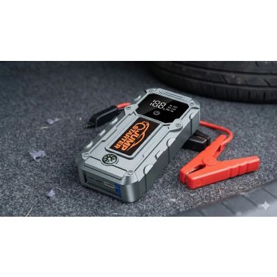 11. Extralink Jump 34 Jump Starter | Car jump starter | 3x LED, flashlight, LCD display