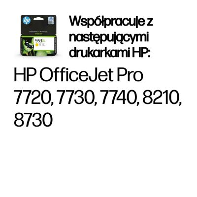 2. HP Ink Cartridge No. 953XL Yellow F6U18AE