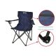 20. FOLDING CAMPING CHAIR 50X50X80CM NAVY BLUE