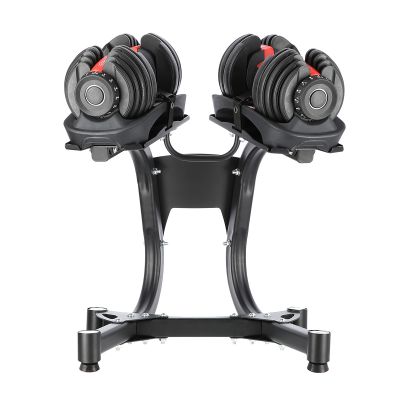 10. SR52 ADJUSTABLE DUMBBELL SET (2 PCS) + STR10 PRO HMS RACK