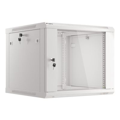 6. 9U Rack Wall Mounted Cabinet Lanberg WF01-6609-10S Gray